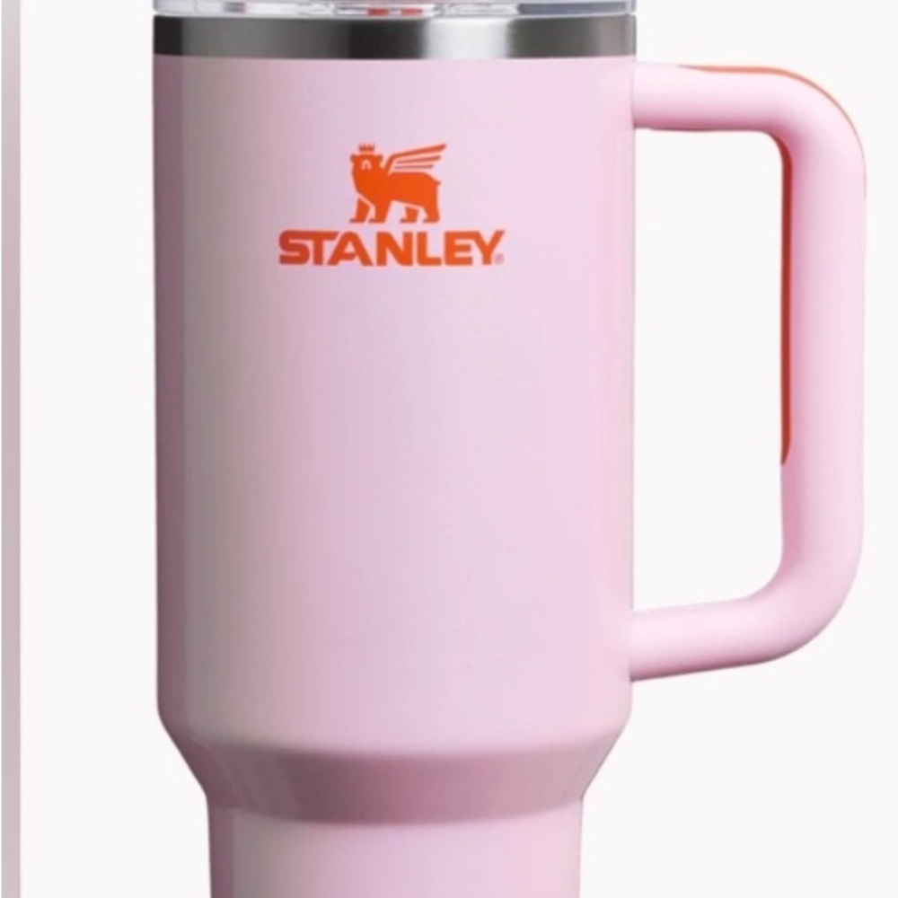 Stanley 40oz Pink and Orange Travel Mug